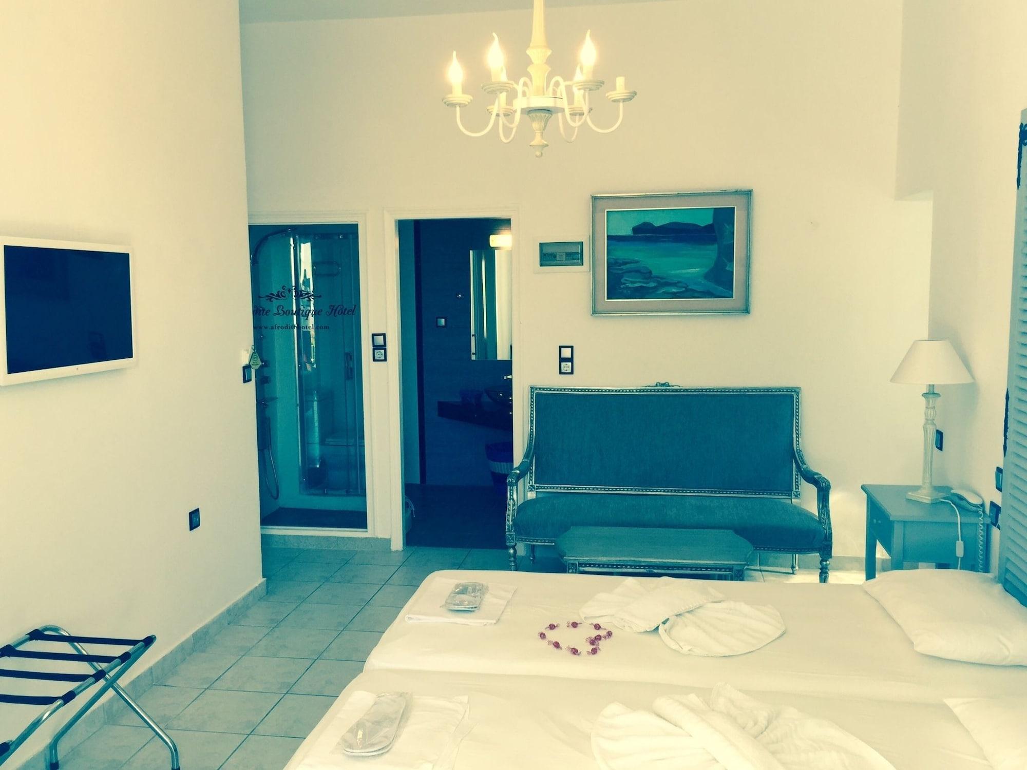 Aphrodite Boutique Hotel Алики Экстерьер фото